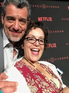 Marlene Forte & Oliver Mayer - Altered Carbon Premiere